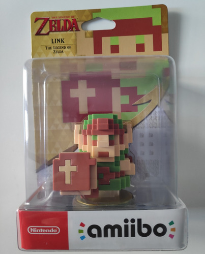 Amiibo Link 8 Bits The Legend Of Zelda Nintendo Switch