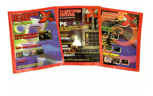 Lote 3 Revistas Nivel X Magic Kids Videojuegos