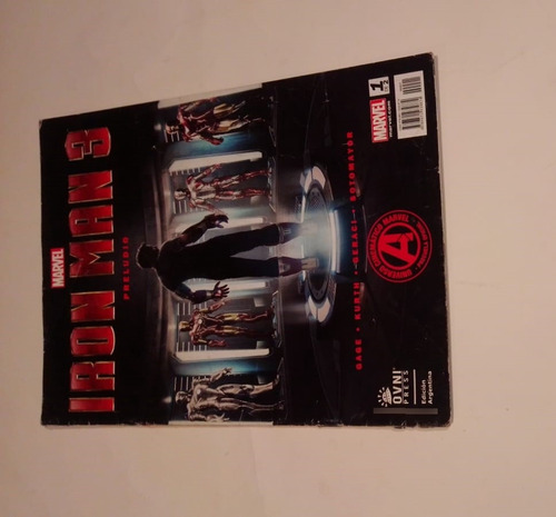 Revista Iron Man 3 Preludio 1 Marvel Ovni Press X Caballito