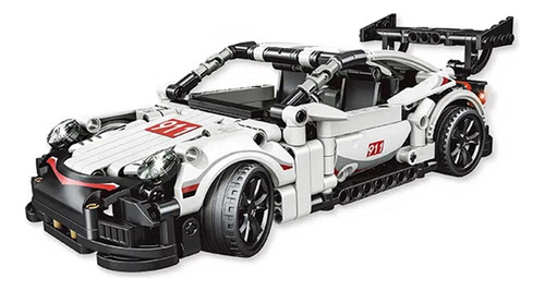 Blocos De Montar Porsche 911 Gt3 Rs 399 Pcs Compatível Lego