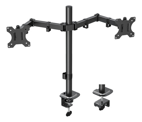 Soporte Para Monitor Dual, Soporte Para Monitor Lcd De Altur