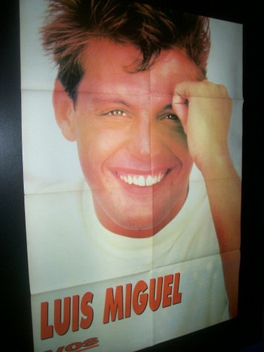 Poster Luis Miguel * 80 X 56 (c010)
