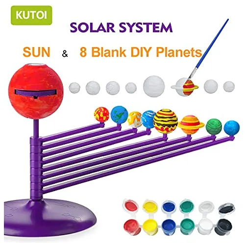 Modelo De Sistema Solar Para Niños Y Adolescentes - Modelo D