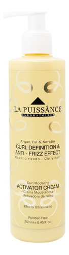 La Puissance Crema Para Peinar Activadora Rulos 250ml Local