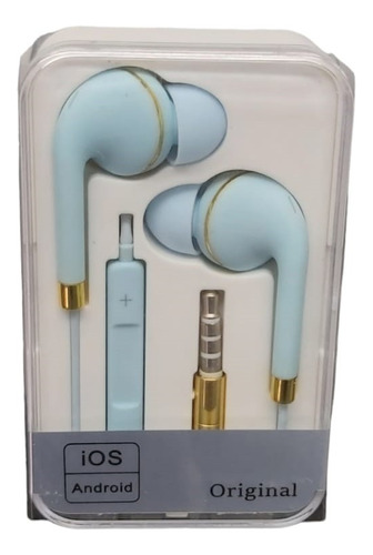 Auriculares Manos Libres Android Ios Earphones Colores Envio