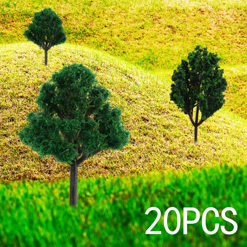 Modelo De Árboles Micro Paisajismo 20 Piezas