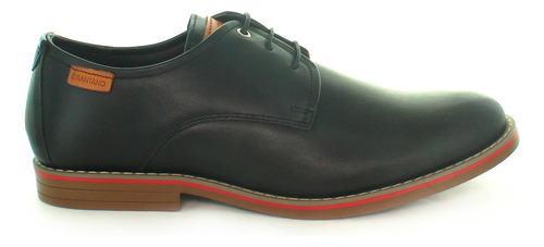 Zapato Brantano De Piel Con Cintas Para Hombre 13479