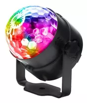 Comprar Media Bola Rgb Con Efectos + Base Ajustable Y Amurable 220v