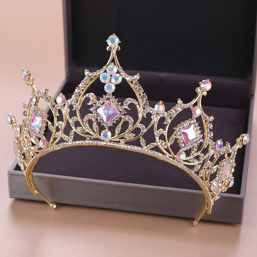 Coronas De Reina De Diamantes De Imitación De Cuentas De Cri 