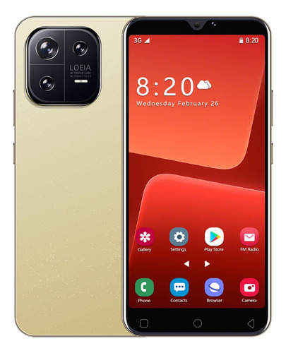 Neoman M13pro Smartphone 5''hd 8gb Rom 1gb Ram Dual Sim Android, Carga Rápida