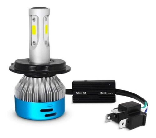 Bombillo Luces Led Moto H4 Corriente Directa /alterna 5000l