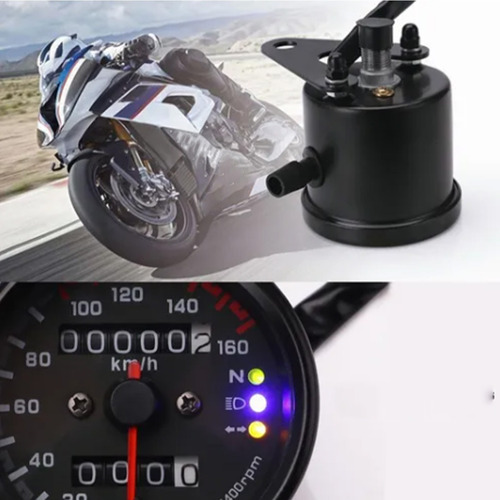 Velocímetro De Motocicleta, Medidor Digital De Velocidad Y K