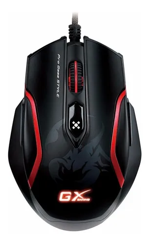 Mouse Genius Gamer Gx Maurus X 4000dpi Macro 6 Botones