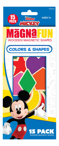 Disney Mickey Mouse Funhouse Aprende Colores Y Formas Imanes