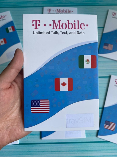 Imagen 3 de 3 de Chip Sim Usa Internet Ilimitado Estados Unidos Mexico Canada