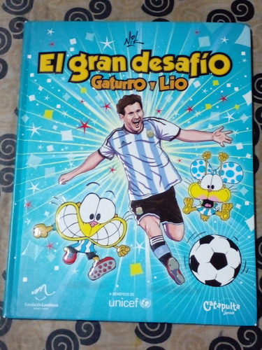 Libro El Gra Desafío Gaturro Y Lio