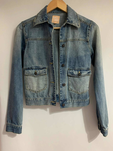 Campera De Jeans Celeste