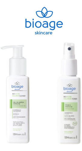 Kit Bio Acne - Cleanser + Tonico Tipo de pele Acneica