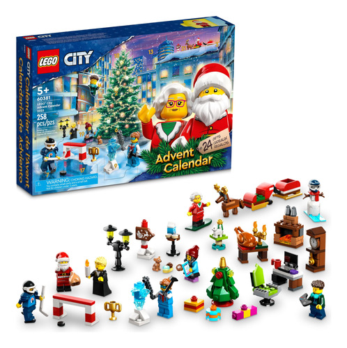 Calendario Adviento Lego 60381 Cuenta Regresiva Navidad 2023