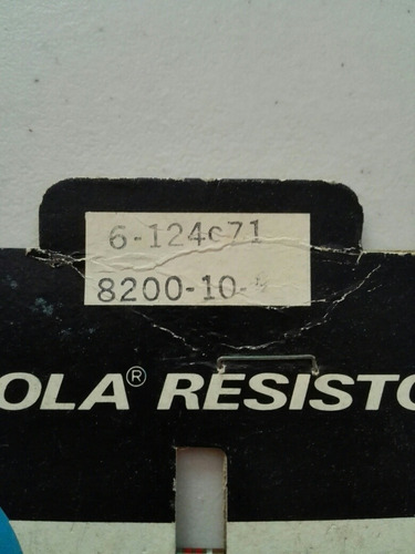 Resistencia Motorola 8200-20-1/4 [154]  (combo De 2 Unidades