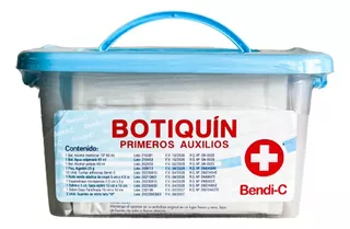Botiquín Portátil De Primeros Auxilios Premiun Bendi-c