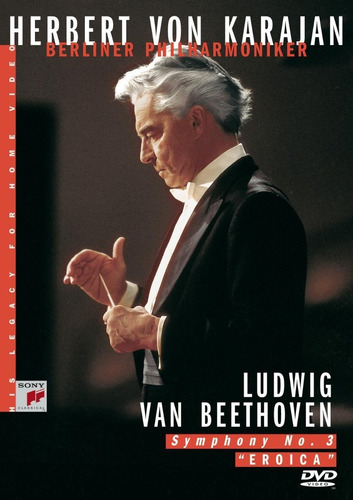 Beethoven - Sinfonía N°  3 Eroica - Karajan - Dvd.