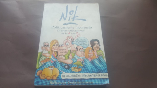 Politicamente Incorrecto - Nik - Editorial Sudamericana