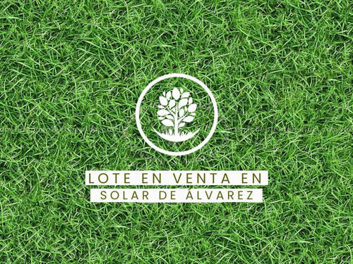 Lote En Venta En Solar De Alvarez