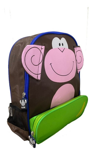 Mochila Infantil Zoo Macaco