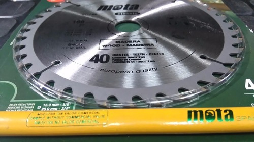 Imagen 2 de 2 de Hoja Sierra Circular Mota 115 Mm 40 Dientes Para Madera