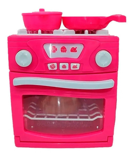 Horno Cocina Infantil Juguete Con Sonido Luz Y Accesorios