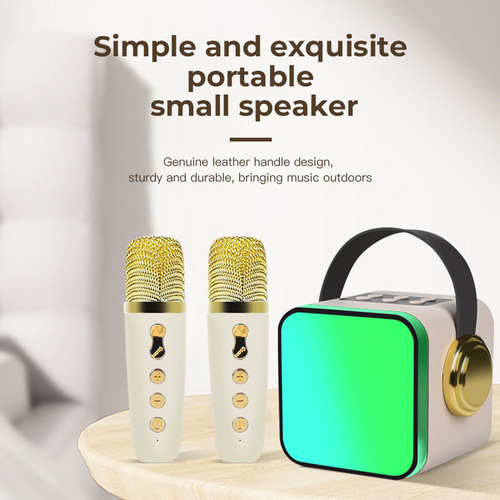 Nuevo Altavoz Bluetooth Con Micrófono Inalámbrico Todo En Un