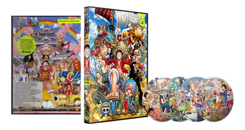 Dvd One Piece Box 1 - Episódios 1 Ao 43 Dublado Dual Áudio