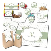 Comprar Kit Imprimible Candy Bar Fiestas 15 Años H -  Personalizado 