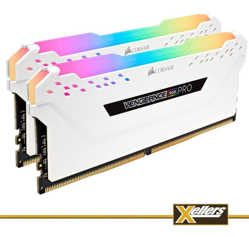 Memoria 32gb 2x16 2666 Ddr4 Corsair Veng Rgb White Xellers