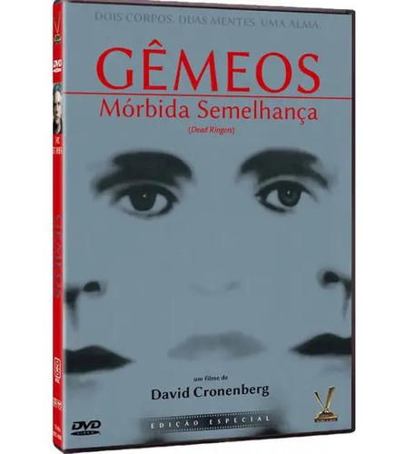 Dvd Gêmeos Mórbida Semelhança Original (lacrado)