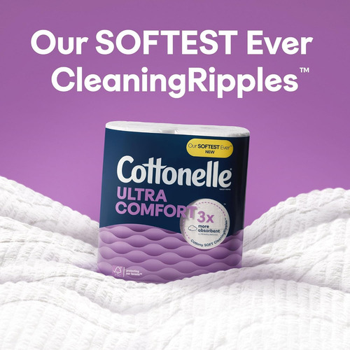 Papel Higiénico Cottonelle Ultra Comfort, 9 Mega Rollos (...