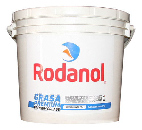 Rodanol Graphi-2: Grasa Grafitada P/ Serv. Multiple 3,5kg