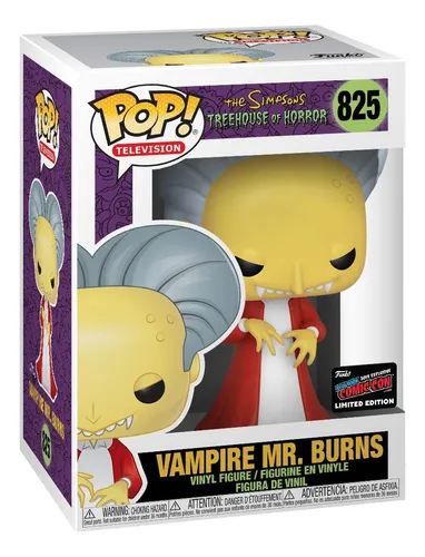 Funko Pop Animation Los Simpson Vampiro Sr. Burns