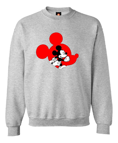 Buzo Estampado Varios Diseños Mickey Mouse Rojo