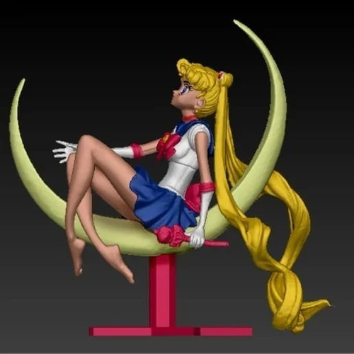 Archivo Stl Impresión 3d - Sailor Moon - Usagi Tsukino