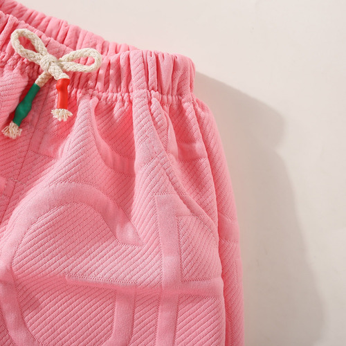 Conjunto De Rosa Sudadera Cálido Y Cómodo Para Bebé 1-4 Años Rosa 18-24 M