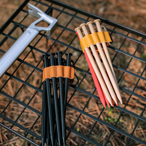 Organizador Portátil Para Acampar, Con Forma De Estacas, Con