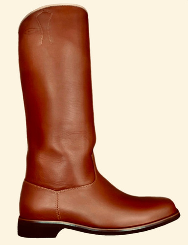 Bota Caña Armada Marrón