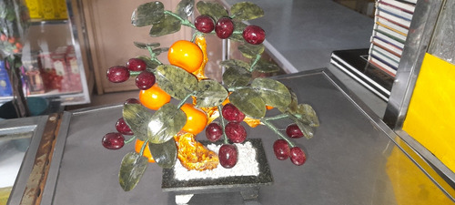 Bonsai De Mandarina En Jade