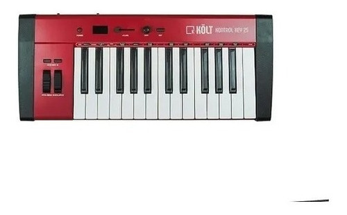 Teclado Controlador Midi Kolt Kontrol Key 25 Usb