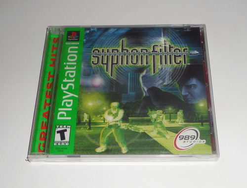 Syphon Filter 1 Original Lacrado Playstation Ps1, Ps2, Ps3