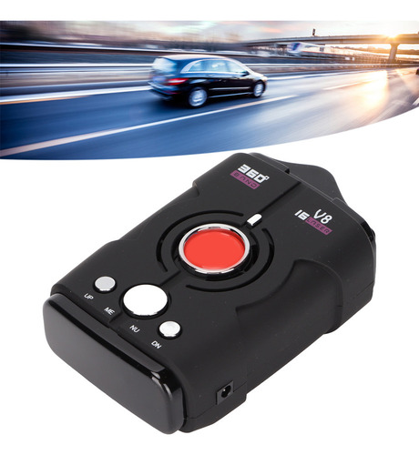 Detector De Radar Automotriz De 360 Grados, Escáner