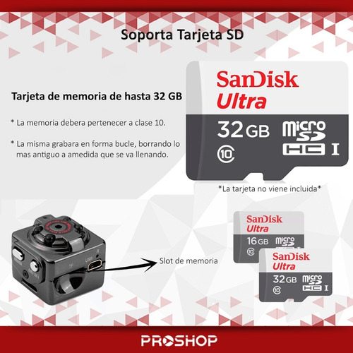 Mini Camara Espia Oculta Sq8 Full Hd Fotos 12mp La Mejor