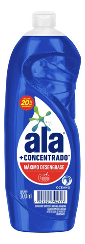 Detergente Concentrado Ala Oceano 300 Ml